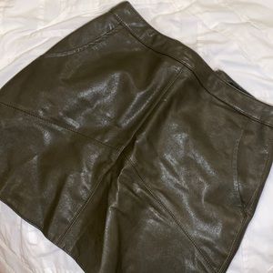 Lulus, size XS, color is olive green